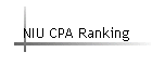 NIU CPA Ranking